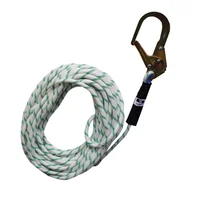 Linea de Vida Con Gancho 11 Mm x 30 Mtrs