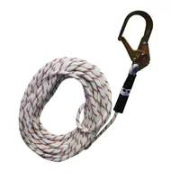 Linea de Vida Con Gancho 13 Mm x 30 Mtrs