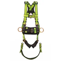 Arnés Cuerpo Completo para Trabajo En Alturas 4 Puntos de Anclaje. Soporte Lumbar. Silla Acolchada. Herraje En Acero Forjado Construcción En «h»