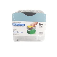 Dispensador de Jabón Liquido Lavaloza de Mano Marca Home Collection Azul