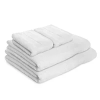 Set X 20 Toallas Corporales y de Mano Blanca: 10 Grande + 10 Mediana