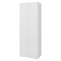 Closet 2 Puertas E1 Tuhogar 170X60X40 Rta Blanco