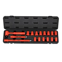 Juego de Copas 17 Piezas Dieléctricas Capacidad 1000V para Electricista Force 3173n