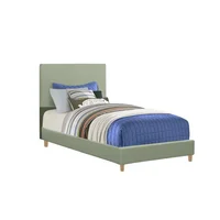 Base Cama con Espaldar Semidoble Infantil Nino 120x190x115 Verde