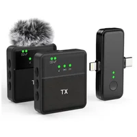 Micrófono Inalámbrico Solapa Receptor Tipo C Lightning Sx31