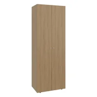 Closet 2 Puertas E1 Tuhogar 170X60X40 Rta Madera Natural Blanco