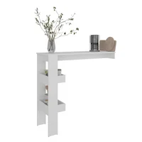 Mesa de Bar Aurora 109x120x42 Rta Blanco