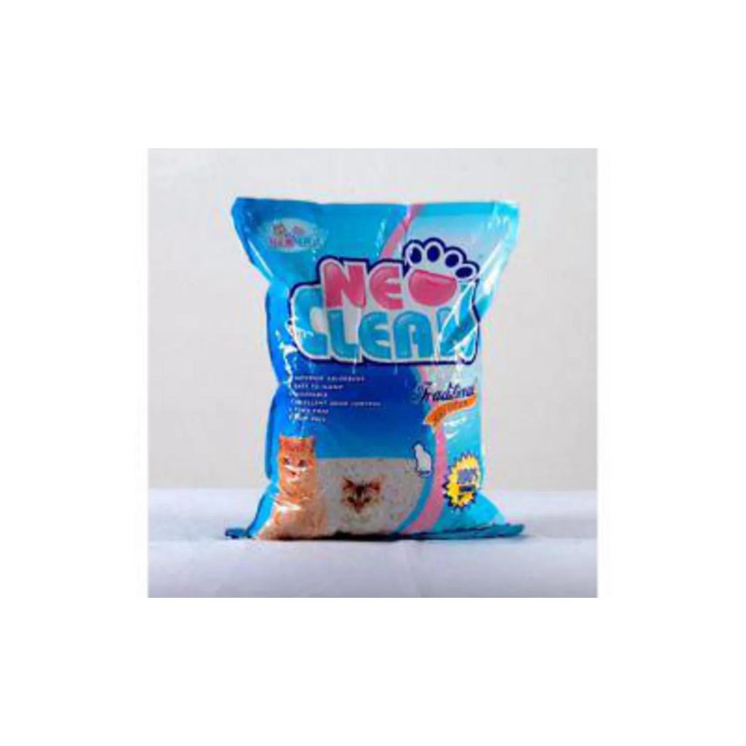 Arena sanitaria para gato agrlomerante bentonita neo clean 4.1kg