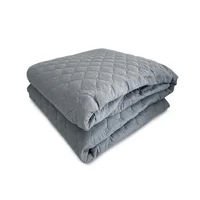 Protector Colchón Doble 140x190x30 cm Gris