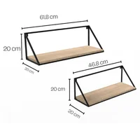 Juego de Repisas Triangular Kasim