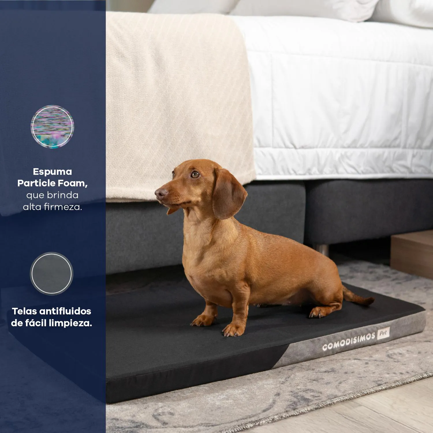 Cama para Perros Cozy Pad Grande 70x110x5