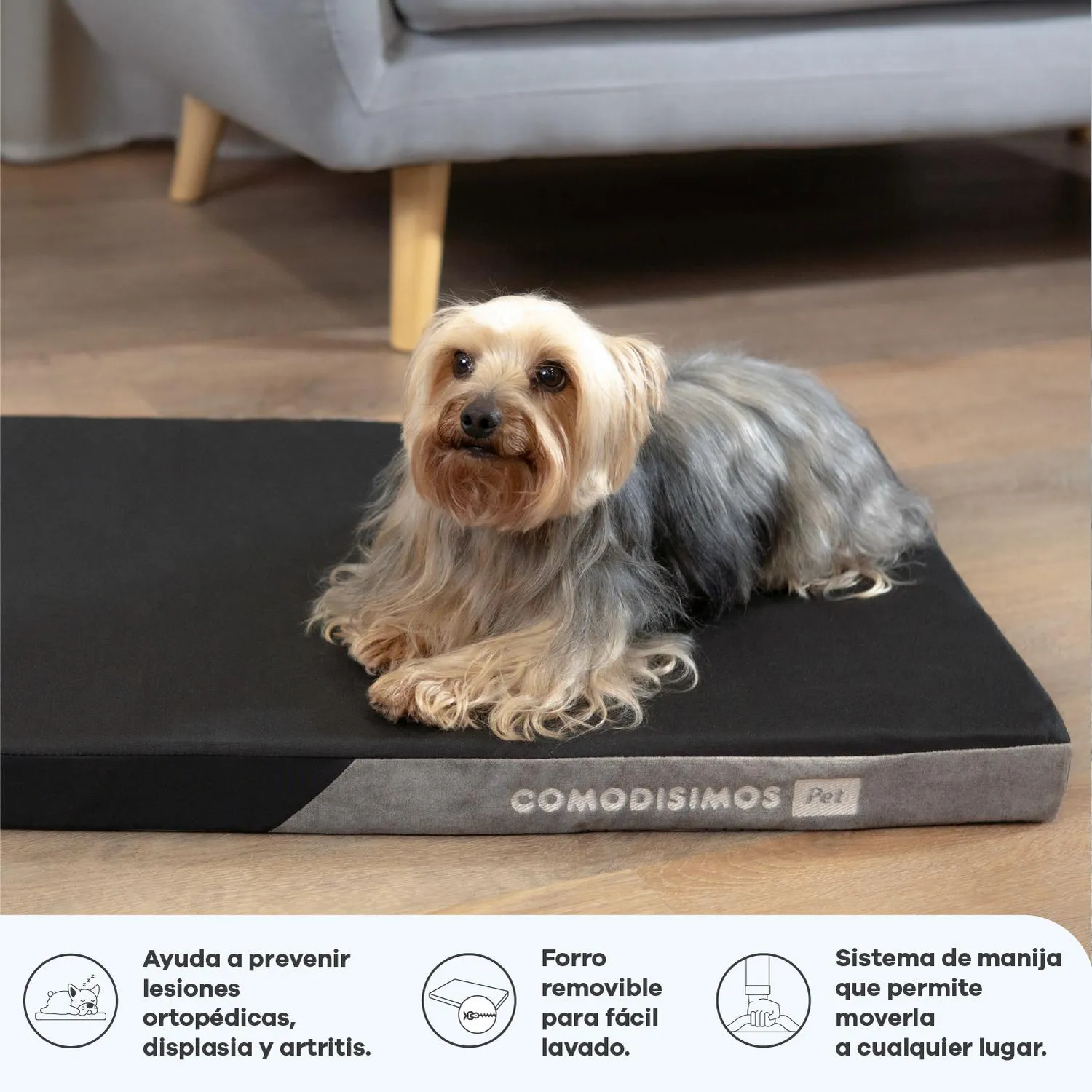 Cama para Perros Cozy Pad Grande 70x110x5 4