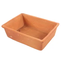 Matera Arcilla Rectangular Bonsai 24x36x12cm Terracota