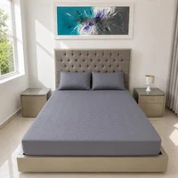Protector De Colchón Acolchado Cama King + Fundas De Almohada