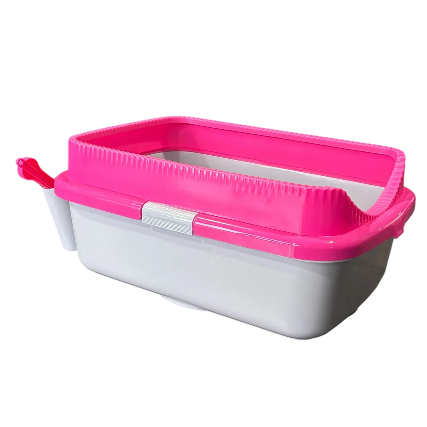 Arenera Fucsia Doble Altura Xl + Pala 57.5*41.5*25H 3