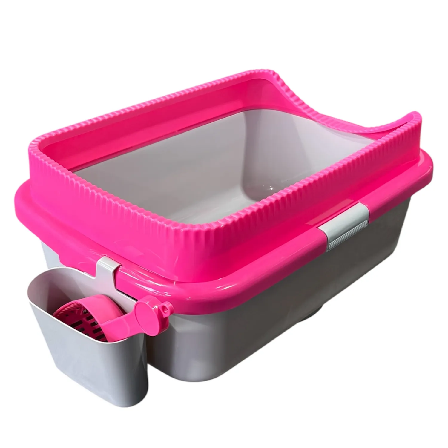 Arenera Fucsia Doble Altura Xl + Pala 57.5*41.5*25H 4