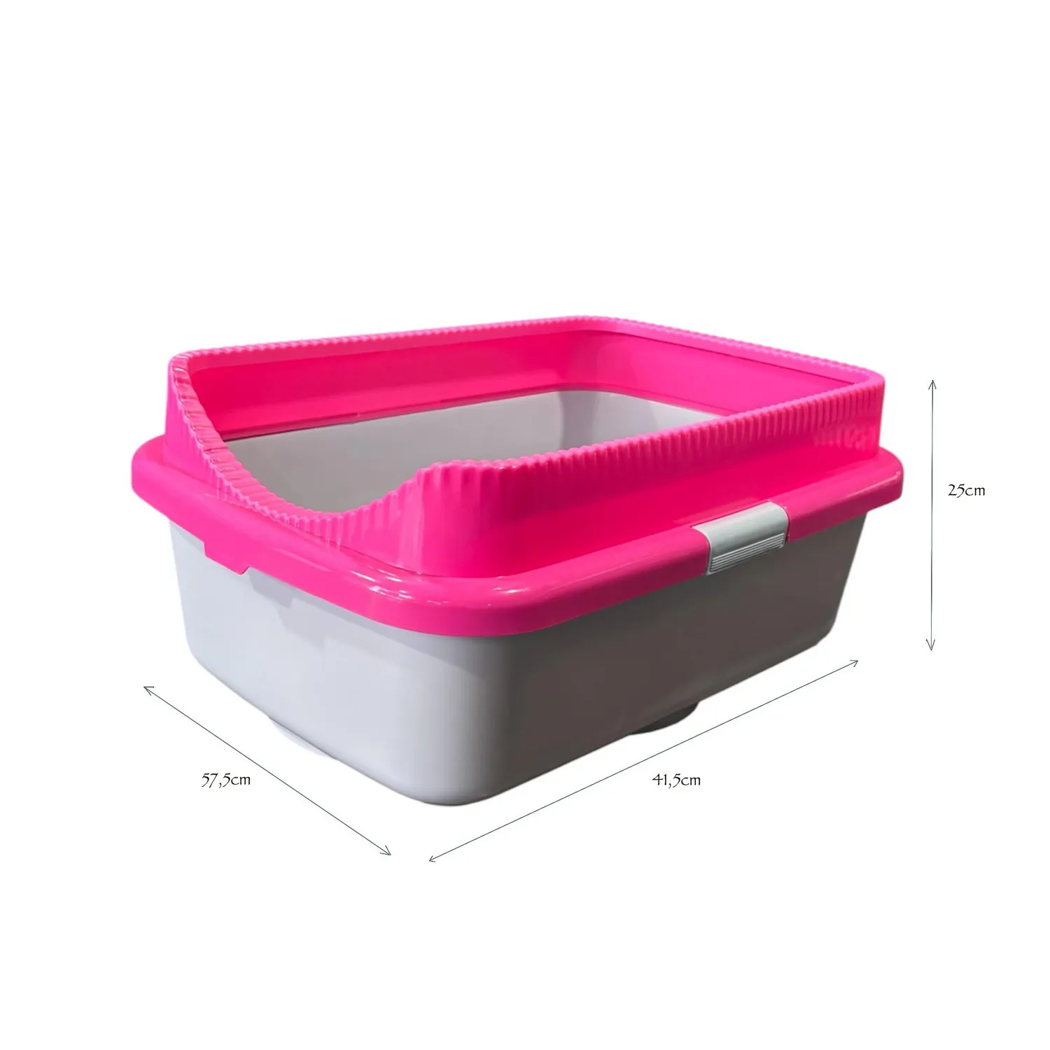 Arenera Fucsia Doble Altura Xl + Pala 57.5*41.5*25H 6