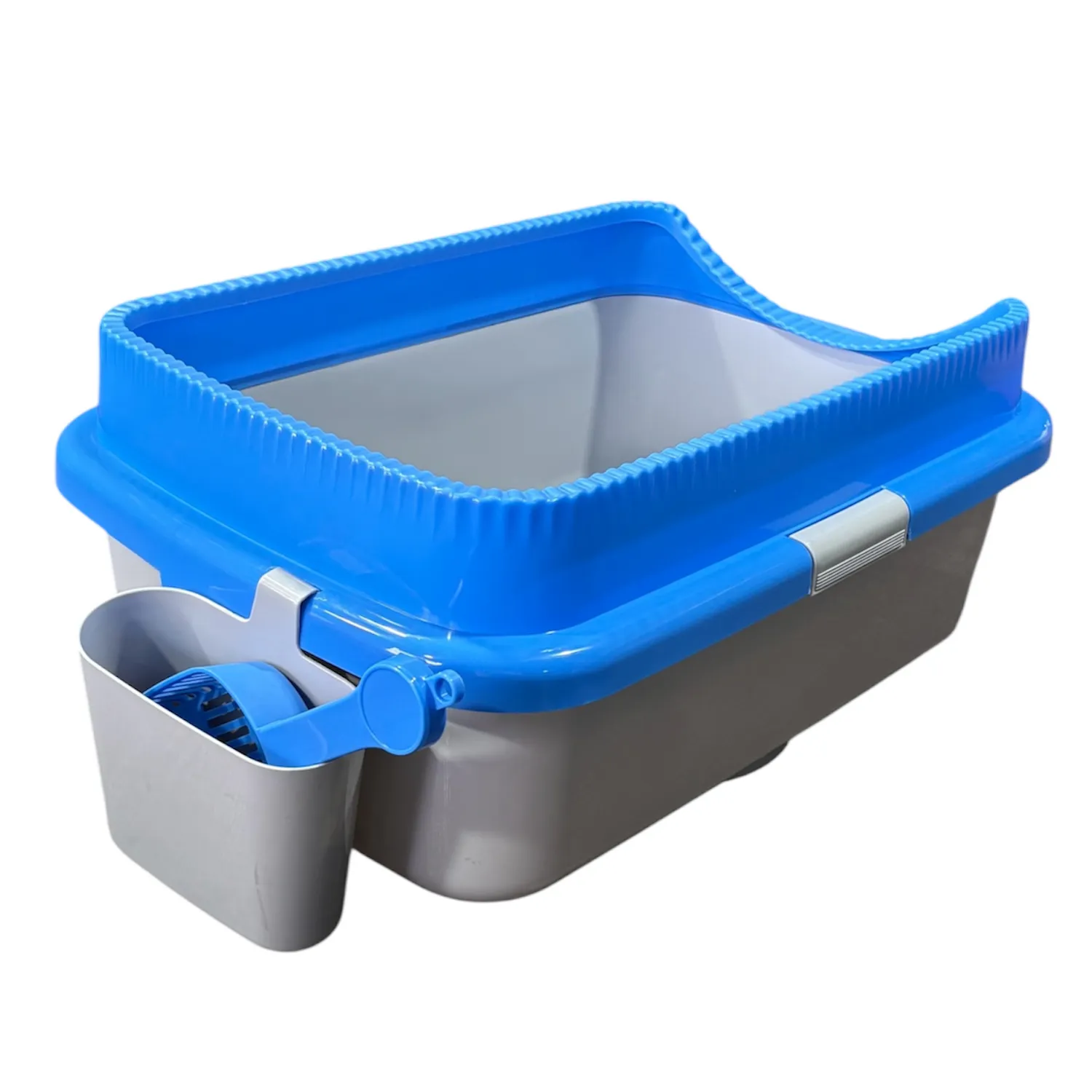 Arenera Azul Doble Altura Xl + Pala 57.5*41.5*25H 3