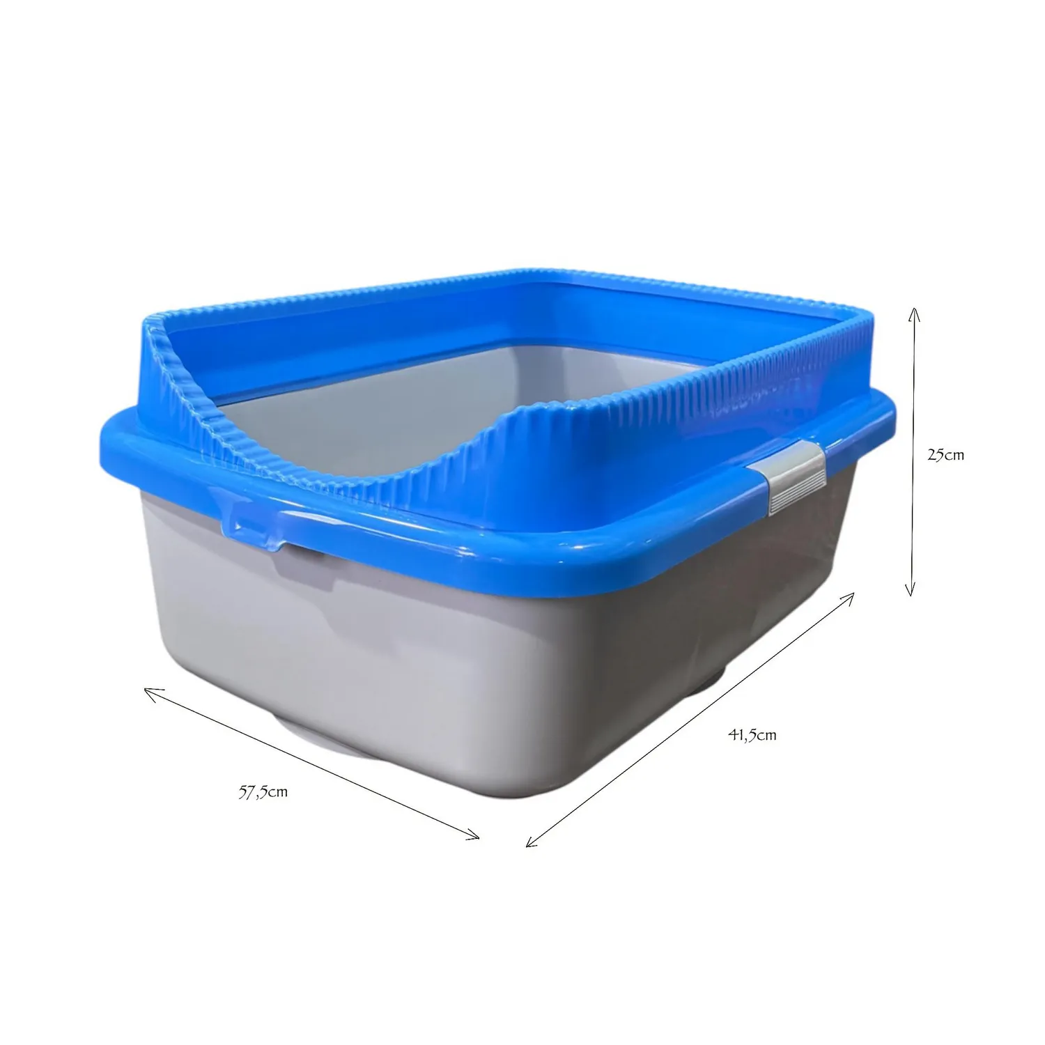 Arenera Azul Doble Altura Xl + Pala 57.5*41.5*25H 6