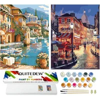 Kit De Pintura Por Números QUITEDEW Pintura De Paisajes