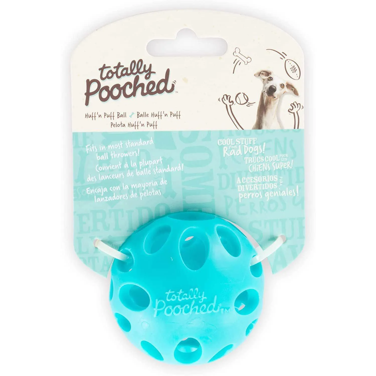 Pelota Interactiva Para Perros Con Dispensador De Golosinas Y Limpieza Dental 8