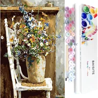 Kit de Pintura por Números Baisite para Adultos 20x16cm