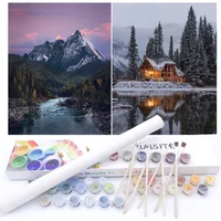Kit De Pintura Por Números Baisite Para Adultos 2 Piezas