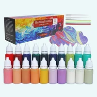 Kit de Pintura Marmoleada con Agua Set Turco Regalo Festivo