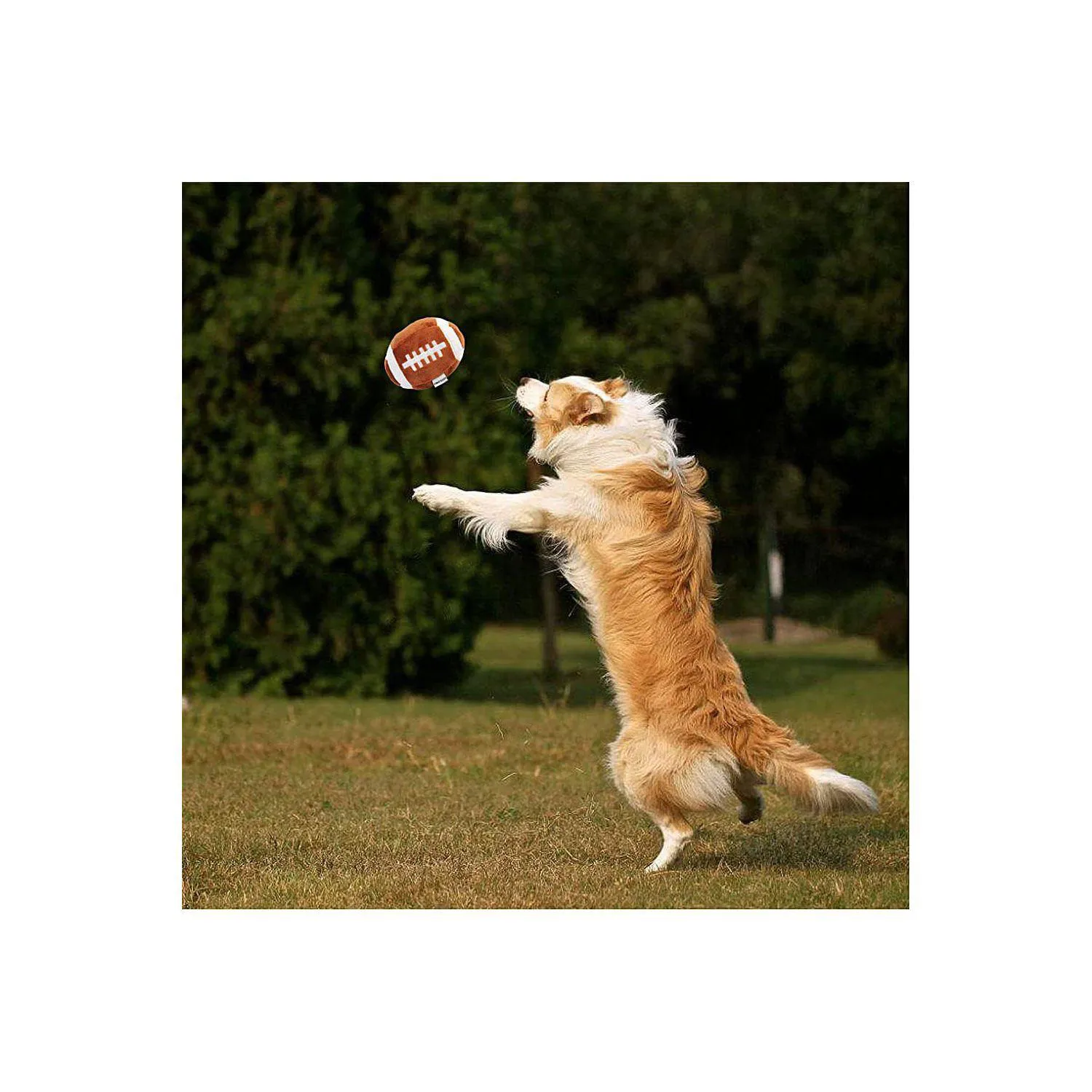 Pelotas Interactivas Para Perros Con Diseño Deportivo Y Material Seguro Paquete De Tres 4