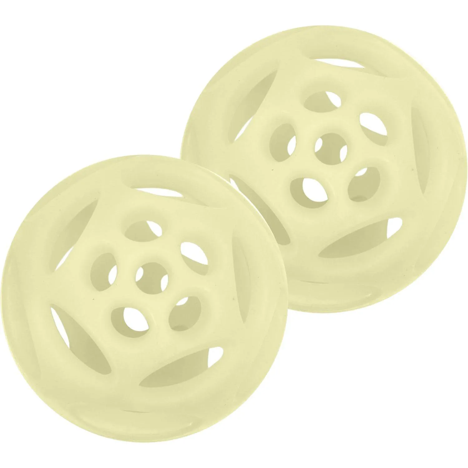 Pelotas Brillantes Para Perros Paquete De Dos Con Diseño Resistente Chew King