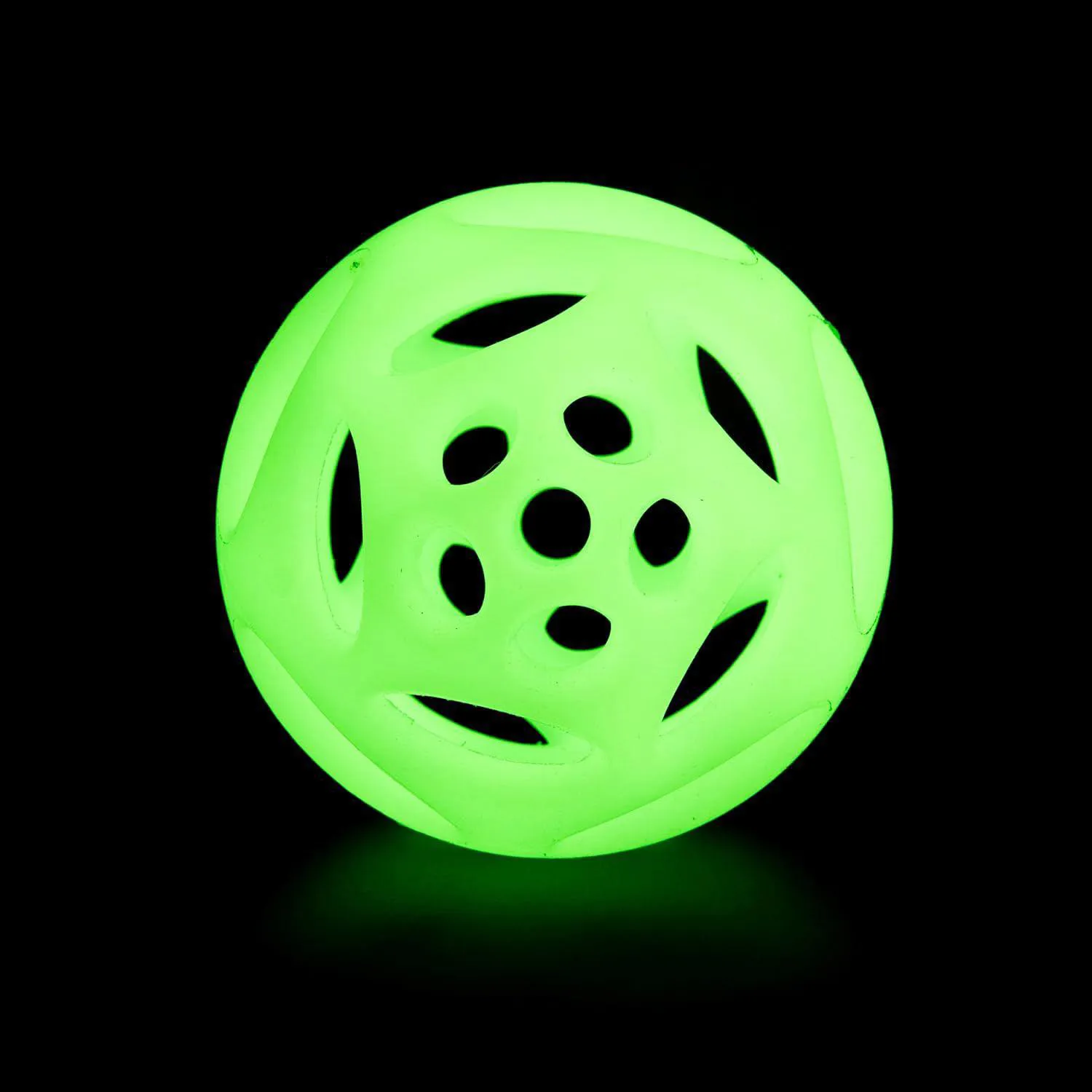 Pelotas Brillantes Para Perros Paquete De Dos Con Diseño Resistente Chew King