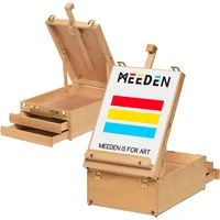Meeden Caballete de Mesa Grande de Madera Ajustable Modelo Carpa
