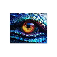 Tfiavsin Pintura Por Números Dragón Para Adultos 16x20
