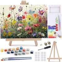 Maimmaledy Kit De Pintar Por Números Para Adultos 8x12 Pared