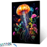 Kit de Pintura por Números de Medusa en Lienzo 16x20