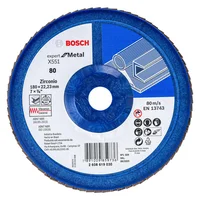 Disco Flap 7 pulgadas Grano 80 Expert Bosch Set x 10