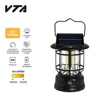 Aplique Farol Dimerizable V-Solar Luz Cálida 5w