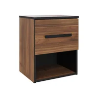 Mesa Noche Natura 50X40X35.4Cm Gales Wengue