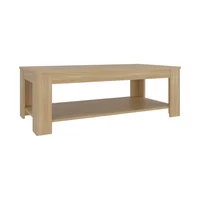 Mesa de Centro Nora (1c) Fresno Europeo 41.5x120x60 cm