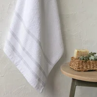 Toalla De Cuerpo Orquídea 70X140Cm 400Gr Blanco