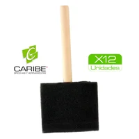 Brocha de Espuma 3" x 12 Unidades Caribe