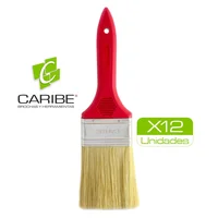 Brocha La Propia 2 1/2" x 12 Unidades Caribe
