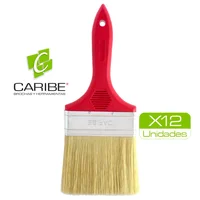 Brocha La Propia 4" x 12 Unidades Caribe