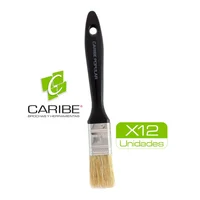 Brocha Pop 1" x 12 Unidades Caribe