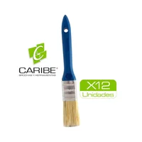Brocha Prof Azul 1" x 12 Unidades Caribe