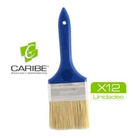 Brocha Prof Azul 3" x 12 Unidades Caribe