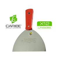 Espatula Inoxidable Brillo Espejo 6" x 12 Unidades Caribe