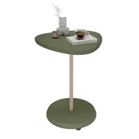 Mesa Auxiliar o de Noche En Mdp Bertolini 54X45X45 Bel Verde Menta