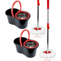 Set X2 Trapero Mágico Autoescurrible Mopas Fibra Ecológica