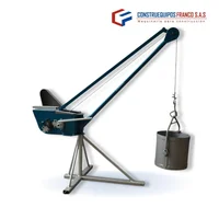 Pluma Grúa Lite 120 kg sin Motor con Balde